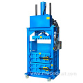 Small type waste paper bailing machine/CE certificated hydraulic vertical waste paper carton baling machine